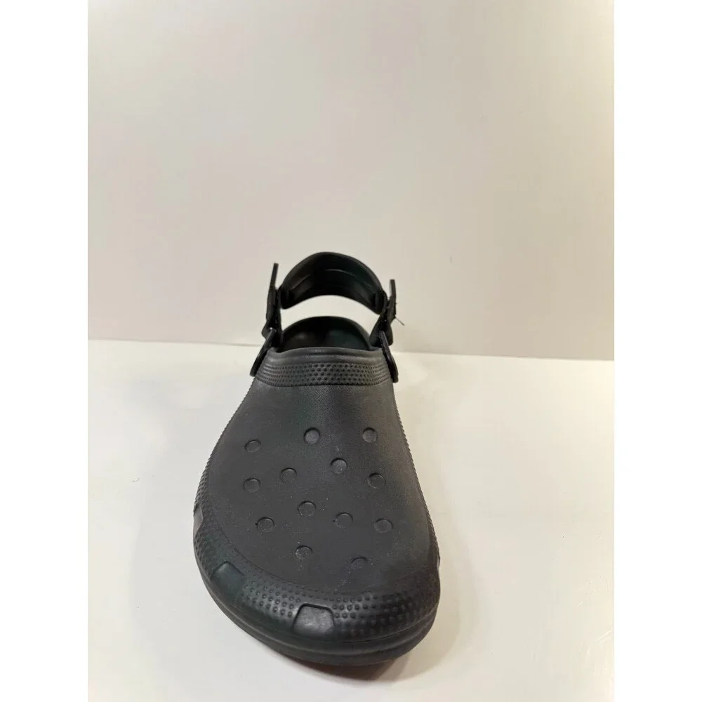 Crocs Mens Sandals Black Clogs Slip On US 12